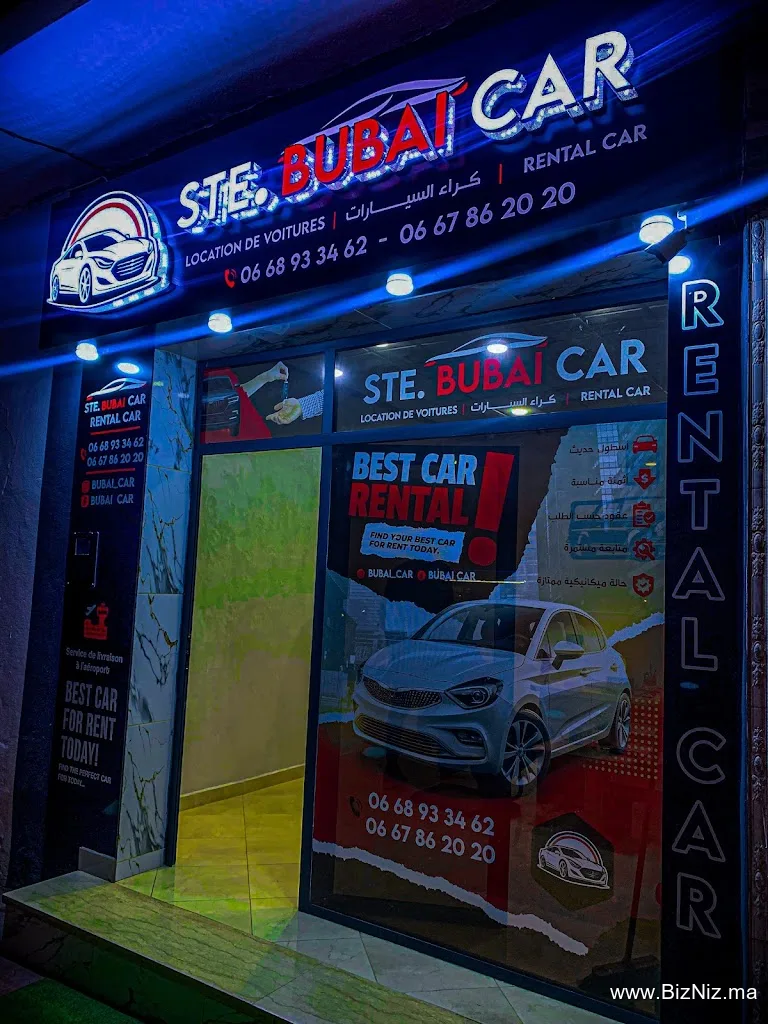 Location de voitures bubai car