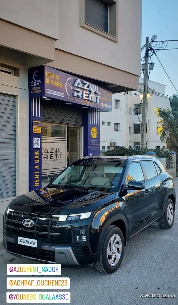 Azul Rent - Location de voitures Nador