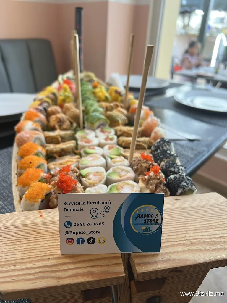 Rapido Store : Livraison de repas à domicile