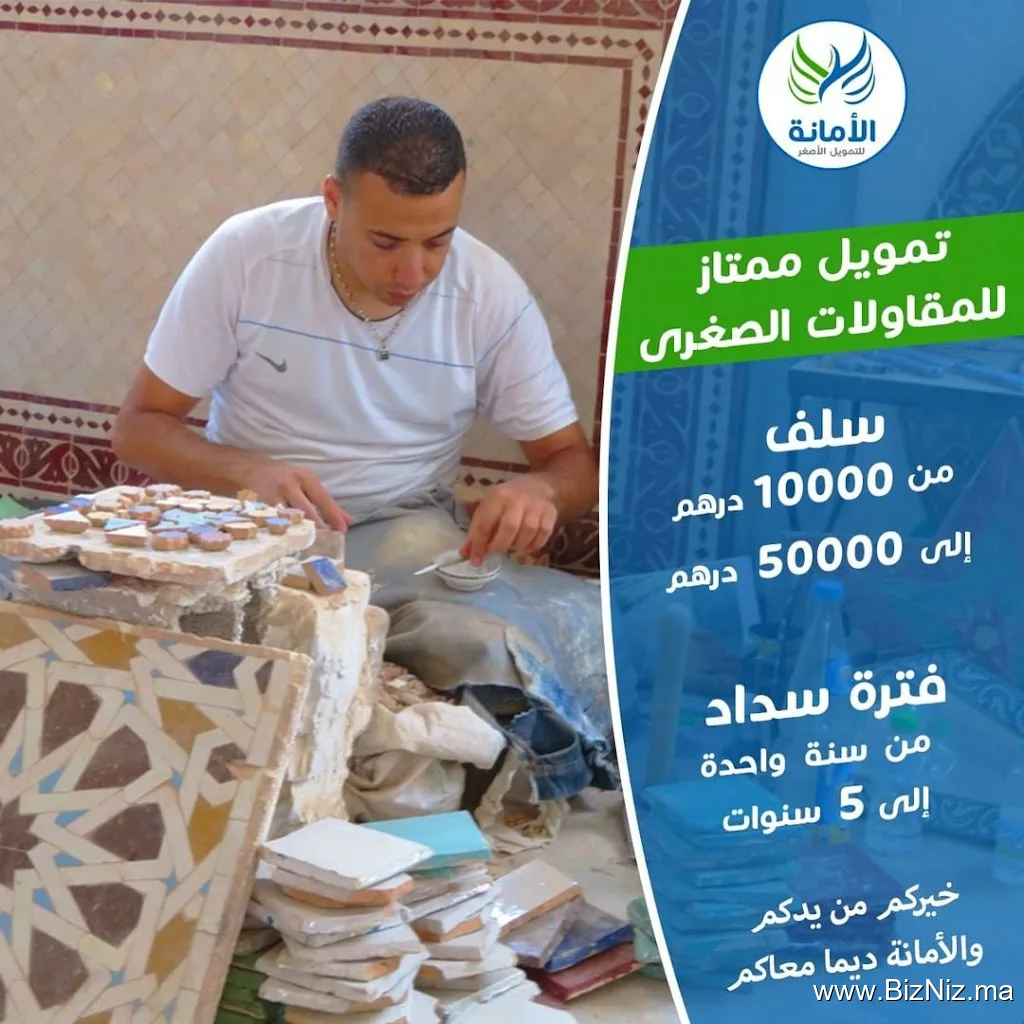 الامانة للتمويل الاصغر : وكالة تامسنا