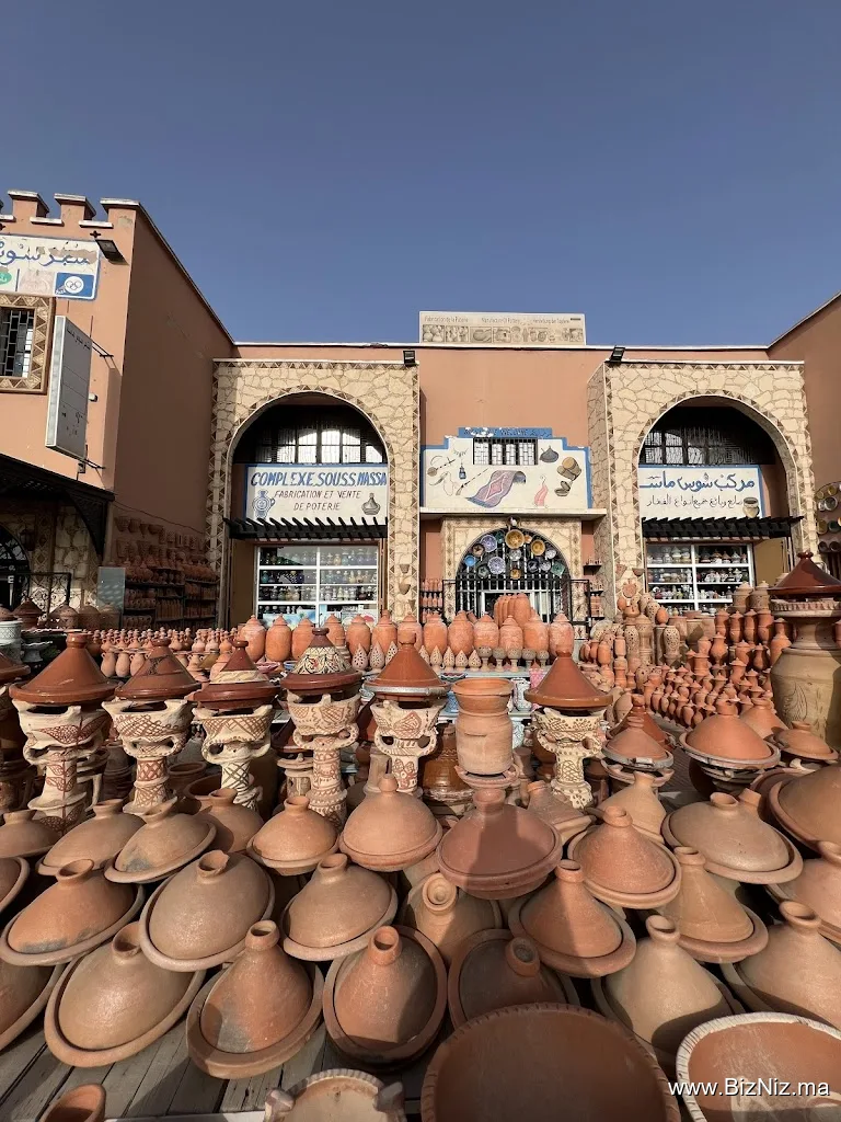 Complexe Souss Massa la Poterie : Artisanat & Marchand de toutes sortes de produits artisanaux