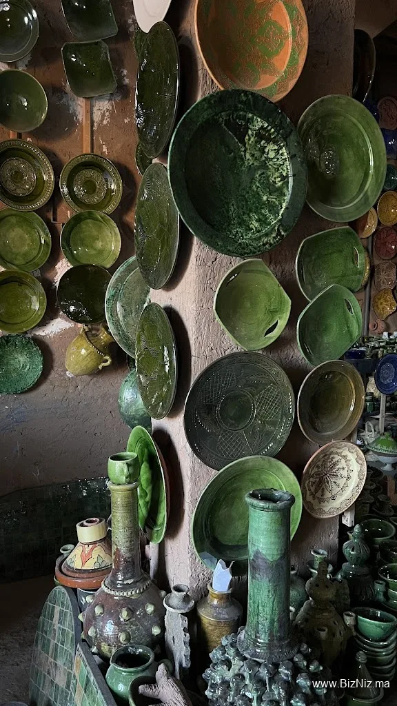 Village artisanal de potiers tamegroute chez dani abdelhak