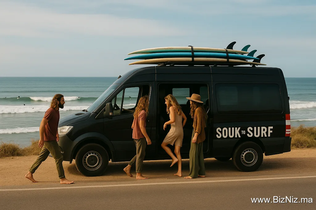 Souk to Surf - Taghazout Bus Stop