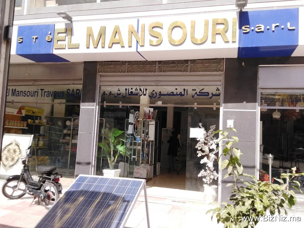Sté El Mansouri Travaux sarl
