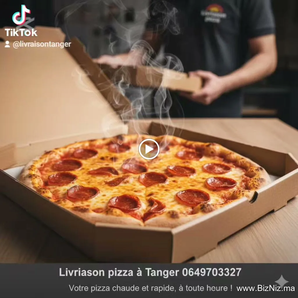 Livraison pizza à Tanger