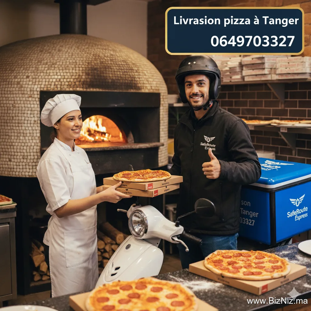 Livraison pizza à Tanger