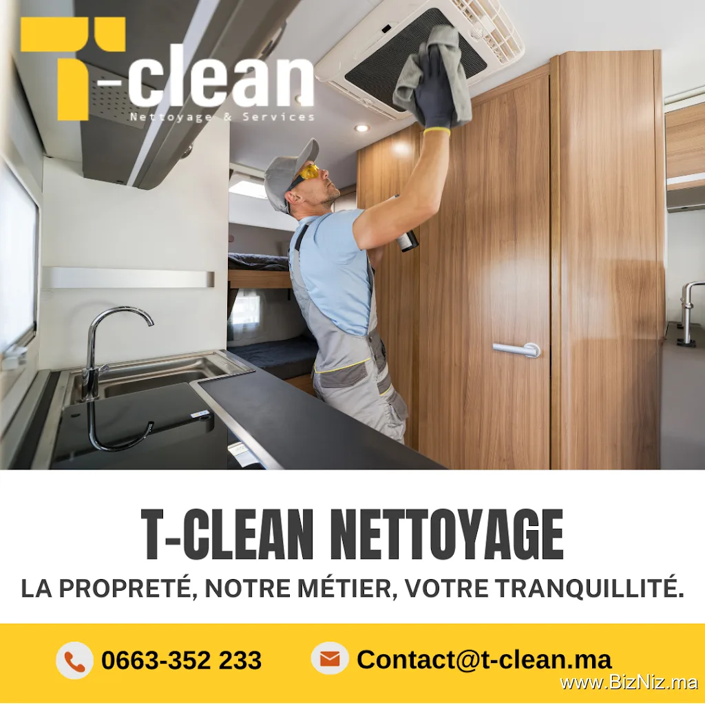 T-Clean Service - Société de Nettoyage et Jardinage à Tanger
