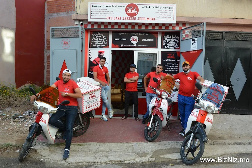 LARA EXPRESS JEEB M3AK service de livraison à domicile