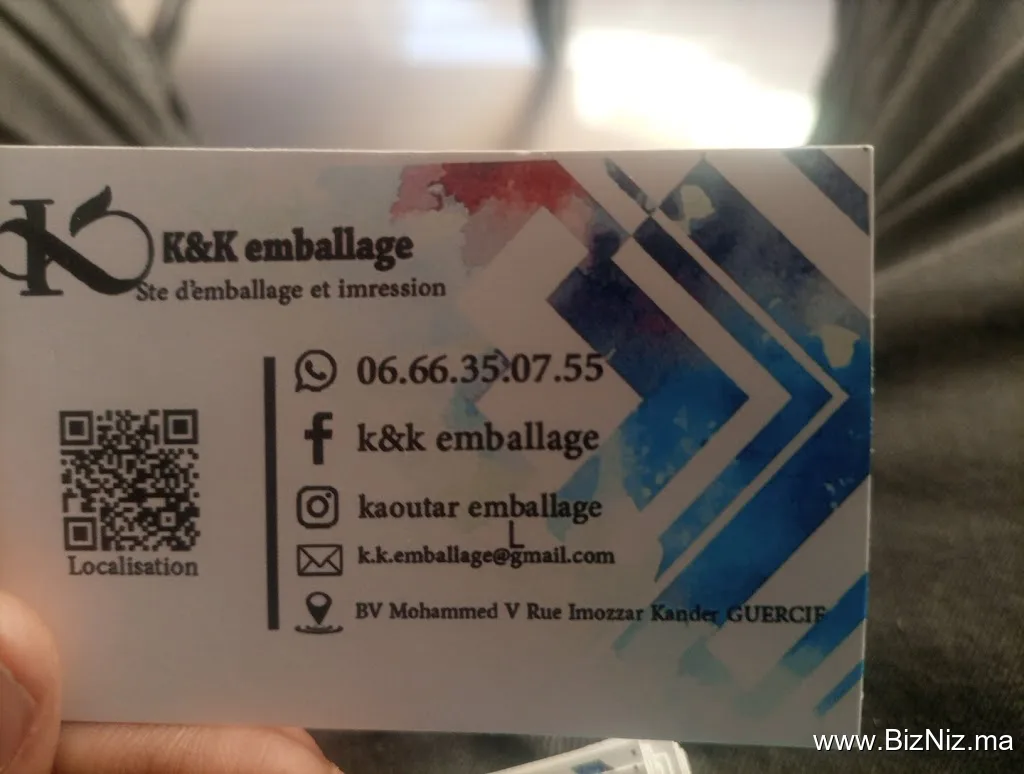 Ste k&k emballage