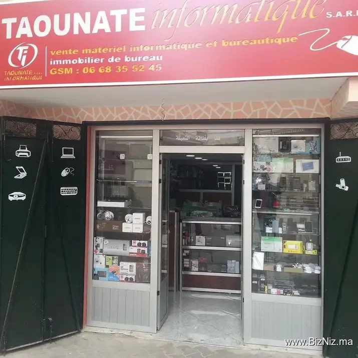 Taounate Informatique sarl : Vente Matériel Informatique & Bureautique