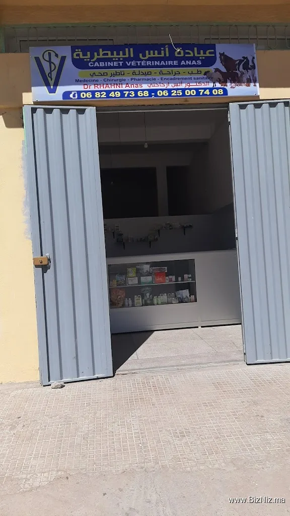 CABINET VETERINAIRE BIR JDID Dr. Anas RHAHNI