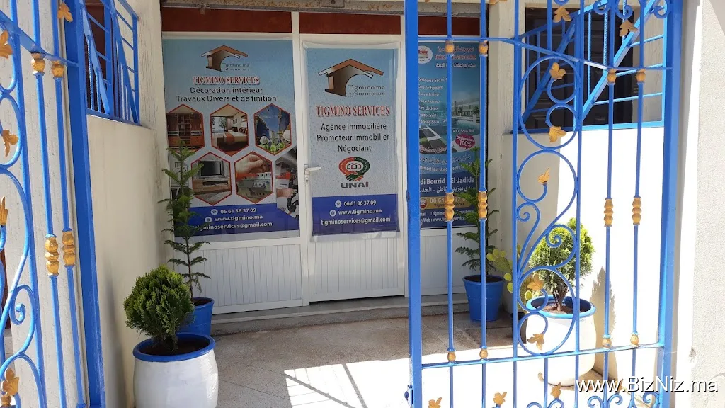 Tigmino Services : Agence Immobilière, Promoteur immobilier & Négociant.