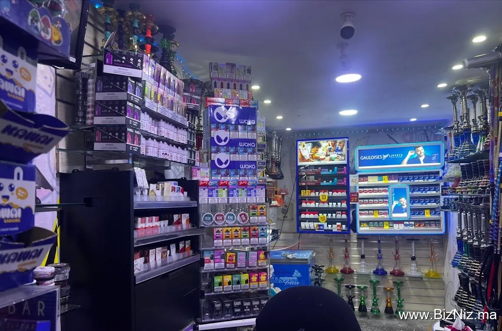 Èpiciere de TABAC - HOOKAH SHOP - OUALIDIA