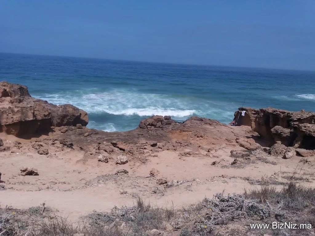 Oualidia Beach corniche side