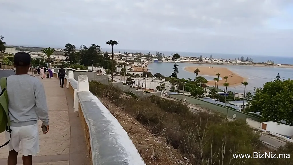Oualidia Beach corniche side