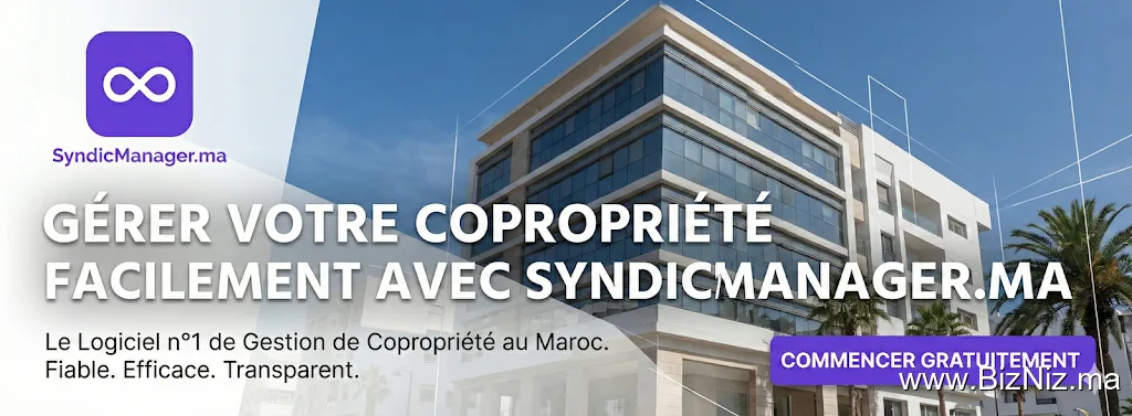 SyndicManager : Logiciel N°1 de Gestion Syndic de copropriété au Maroc