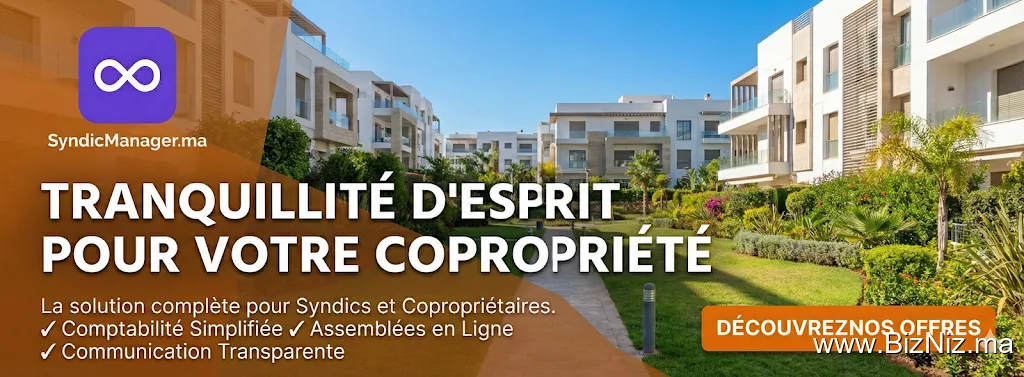 SyndicManager : Logiciel N°1 de Gestion Syndic de copropriété au Maroc