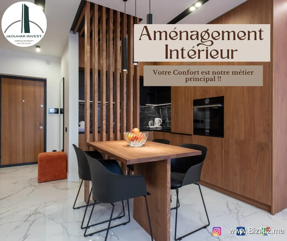JAOUHAR INVEST Architecture intérieur et design casablanca maroc