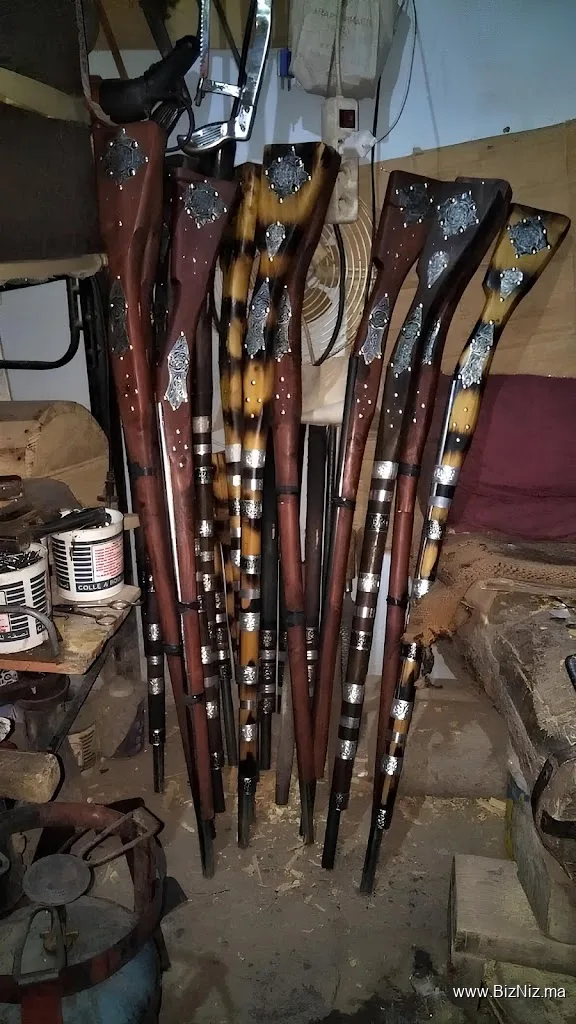 Hicham Kriman | Fabrication Fusils De Tbourida, Menuiserie Et Forgeron
