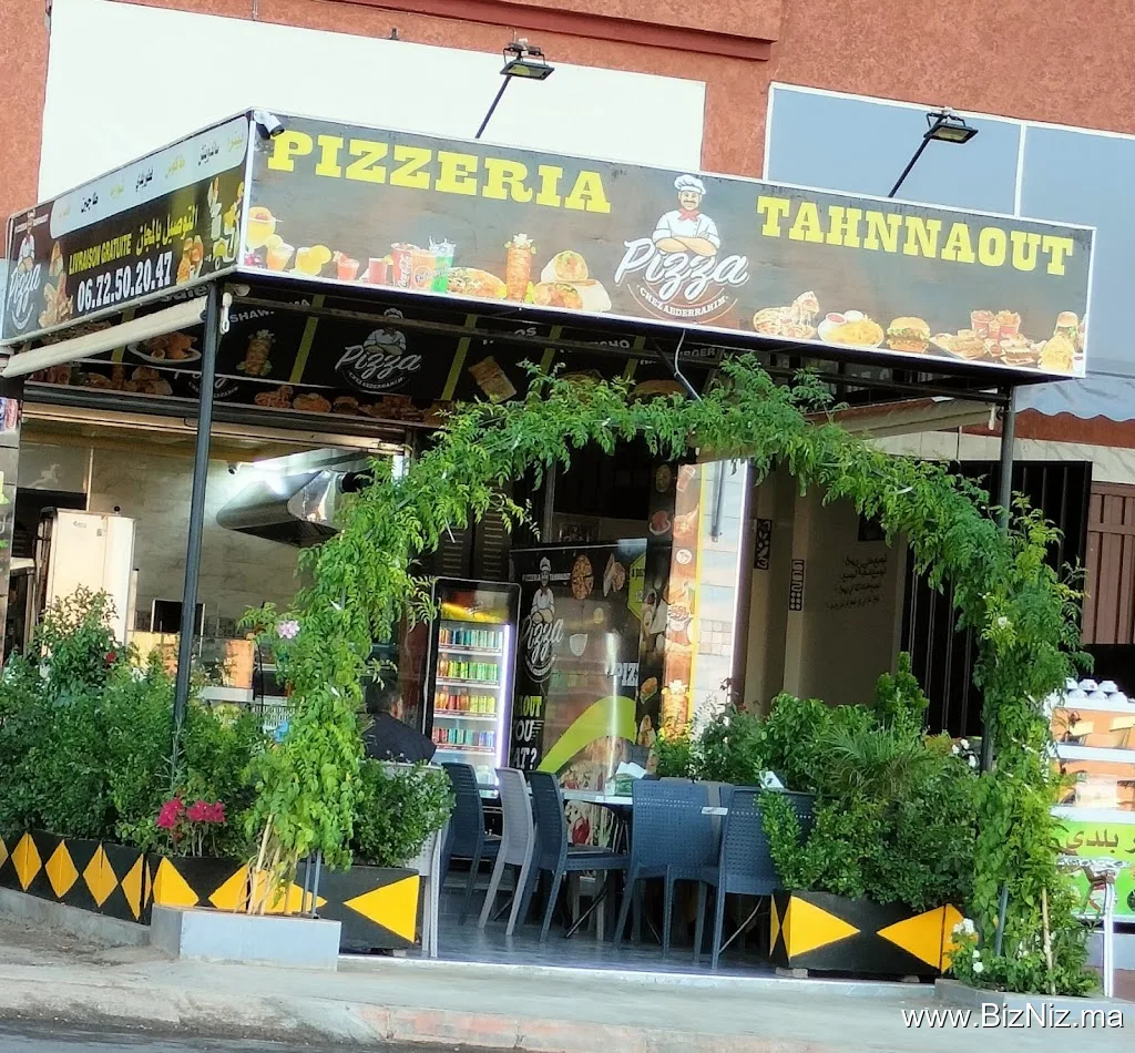 Snack Pizzeria tahnnaout A partir 10Dhs