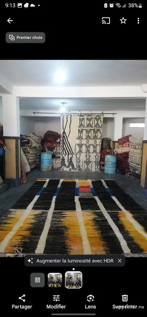 Cooperative tapis bérbère khénifra