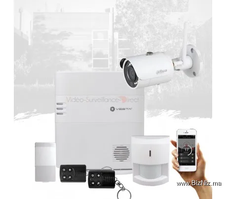 Ste L controle camera de surveillance et port électronique