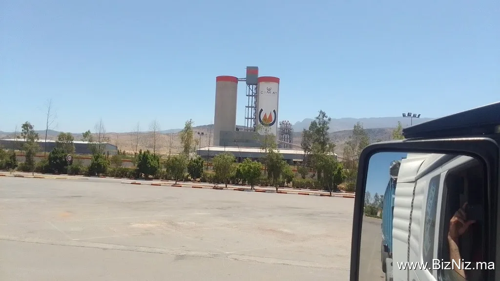Usine CIMAT, Cimenterie - Usine de Beni Mellal