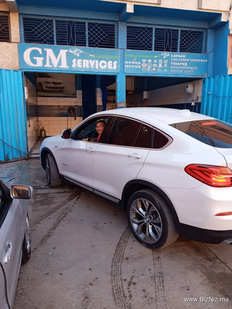 GM Services : Location, Lavage, Vidange, Diagnostic & Pièces Auto