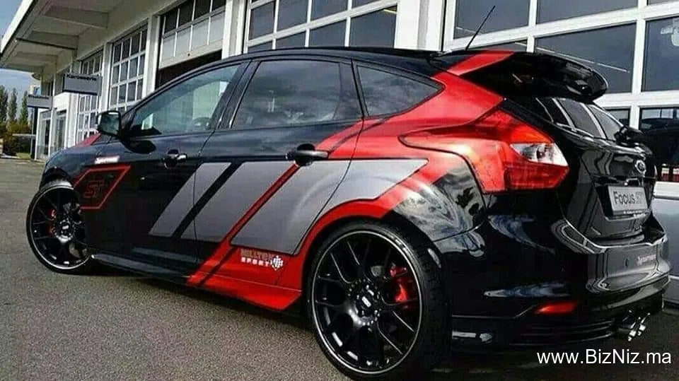 Wrap art car