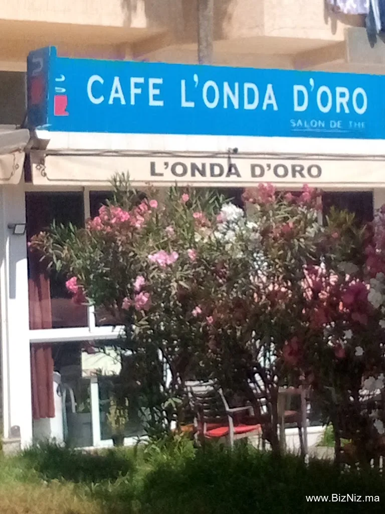 L'onda d'oro, salle de thé